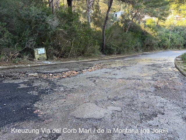 Kreuzung Corb Marí – Cigne – Voltor – Muntana (1)